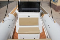 Zhenbo Luxury 8.6m Nervure Bateau gonflable avec moteur hors-bord en fibre de verre haute performance pour la dérive océanique série 860