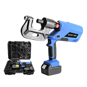 Machine à riveter hydraulique sans fil, perceuse automatique portable pour brides de conduits et profilés en angle, <span class=keywords><strong>pince</strong></span> à <span class=keywords><strong>sertir</strong></span> à tête unique - Product Image 1