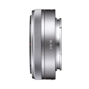Objectif d'appareil photo plein format E-mount 16 mm F2.8 (SEL16F28 Argent) Fabriqué en Chine Grande ouverture deux fois plus lumineuse que F/4 Offrant une plus grande luminosité - Product Image 6