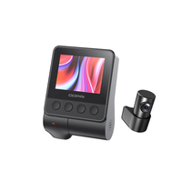 DDPAI Dash Cam Z50 4K 2160P GPS Kamera Depan dan Belakang Perekam Video Kendaraan dengan Kamera Parkir Terintegrasi