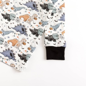 Miozing 	 Pyjamas <span class=keywords><strong>en</strong></span> bambou pour bébé garçon, motif dinosaure, <span class=keywords><strong>en</strong></span> stock, style décontracté, vêtements pour bébé, ensembles de pyjamas <span class=keywords><strong>en</strong></span> bambou, vente <span class=keywords><strong>en</strong></span> gros - Product Image 5