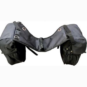 Échantillon gratuit : Sacoche de selle moyenne en cuir pour chevaux ; Sacoche de selle pour l'équitation Western et l'endurance - Product Image 5