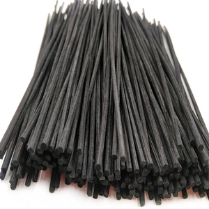 Hitian HTR001 <b>Black</b> Color Rattan <b>Reed</b> <b>Diffuser</b> Sticks Home Scented 10-120CM - Product Image 1