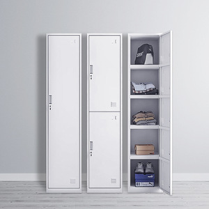 Mobilier de maison en acier Porte unique Almirah Armoire de rangement en métal Armoire de salle de sport <span class=keywords><strong>avec</strong></span> clé - Product Image 4