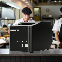 Imprimante Thermique de Reçus pour Ubereats Doordash à Coupe Automatique avec Bluetooth USB WiFi pour Téléphone Mobile POS