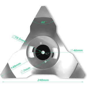 Lame de tondeuse à gazon robotisée électrique automatique pour EMBerg <span class=keywords><strong>Robomow</strong></span> RS/RC en acier inoxydable 4202, nylon - Product Image 2
