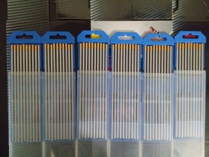 <span class=keywords><strong>เข็ม</strong></span><span class=keywords><strong>เชื่อม</strong></span>ทังสเตน ลันทานัม WL15 สำหรับ<span class=keywords><strong>เชื่อม</strong></span><span class=keywords><strong>อาร์กอน</strong></span> ทนอุณหภูมิ 1000 องศาเซลเซียส รองรับกระแสไฟ 150-400 แอมป์ สีทอง - Product Image 5