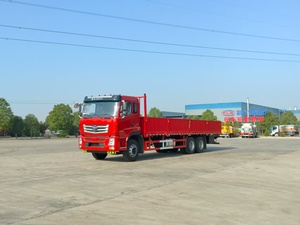 Camión de Carga Pesada 8x4 Diésel con Plataforma Plana, Nuevo Euro <span class=keywords><strong>6</strong></span>, Caja de Cambios FAST, para Transporte de Excavadoras, Asiento de Una Fila, ACC - Product Image 3