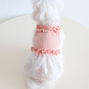 2025 Latest <strong>Graceful</strong> Spring Summer Dog <strong>Pet</strong> Lace Dress - Product Image 6