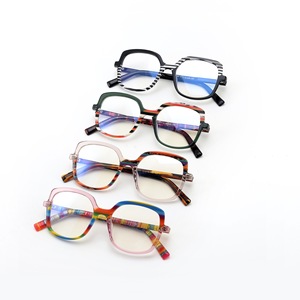 PDANY-Monturas ópticas de gafas para mujer, nuevo diseño personalizado, gafas de acetato, montura de gafas de fábrica - Product Image 4