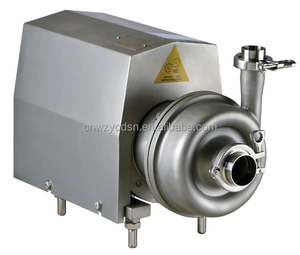 Pompe centrifuge sanitaire triphasée en acier inoxydable pour lait, prix usine compétitif pour applications hydrauliques et pipeline - Product Image 4