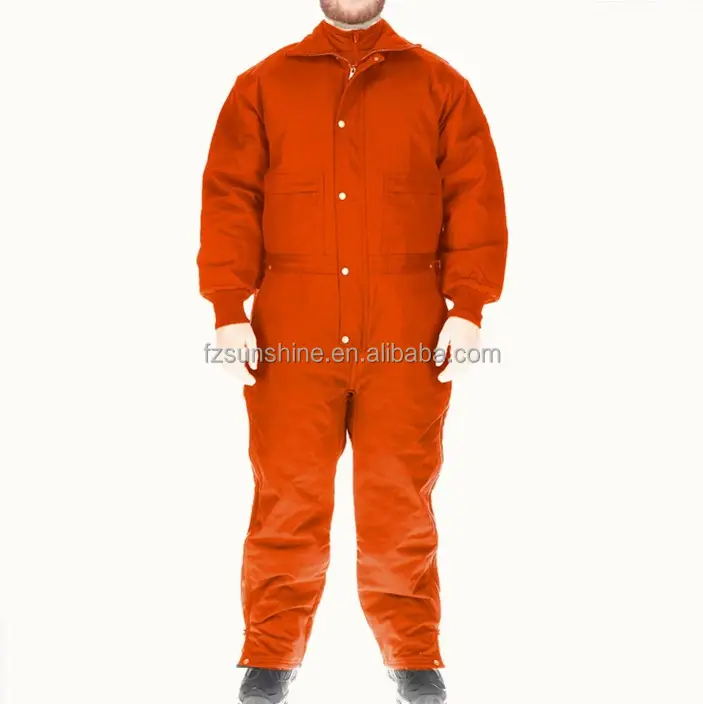 冬の断熱カバーオール作業服男性用作業服建設