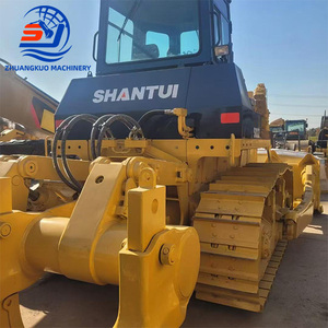 Bulldozers sur chenilles Shantui SD22 d'occasion, 23 tonnes, prix négociable, grand bulldozer d'origine Shantui SD22 à vendre - Product Image 3