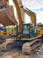 Excavatrice Caterpillar 349D2 d'occasion, 50 tonnes, CAT 349D2 de seconde main, chenille lourde pour l'exploitation minière, faible nombre d'heures, d'origine japonaise, à vendre