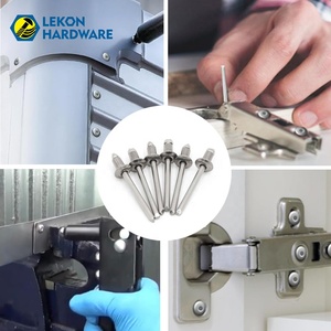 Lekon DIN7337 Rivets aveugles à tête ronde en aluminium de type ouvert, classe 4, mandrin en acier zingué, Remaches De Aluminio - Product Image 5