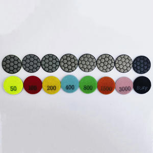 2 in 50mm pietra levigatura a secco tampone di lucidatura diamante per marmo pietra di quarzo piccoli tamponi di lucidatura pietra di macinazione strumento di macinazione - Product Image 5