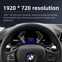 Tableau de bord numérique universel pour voiture, avec Carplay et compteur de vitesse, compatible BMW E84 E87 E89 Z4 (2010-2015)