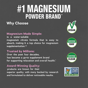 Suplemento de Magnesio en Polvo Calm OEM ODM, Etiqueta Privada, Nutrición Orgánica, Polvo de Magnesio - Product Image 3