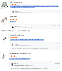 사용자 정의 금속 각인 인광 청동 구리 금속 CR2032 관통 구멍 배터리 홀더 - Product Image 5