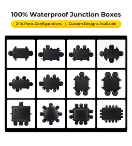 ETL dưới nước 10m IP68 nối Hộp nối ngoài trời hộp điện ngầm không thấm nước hộp điện - Product Image 3