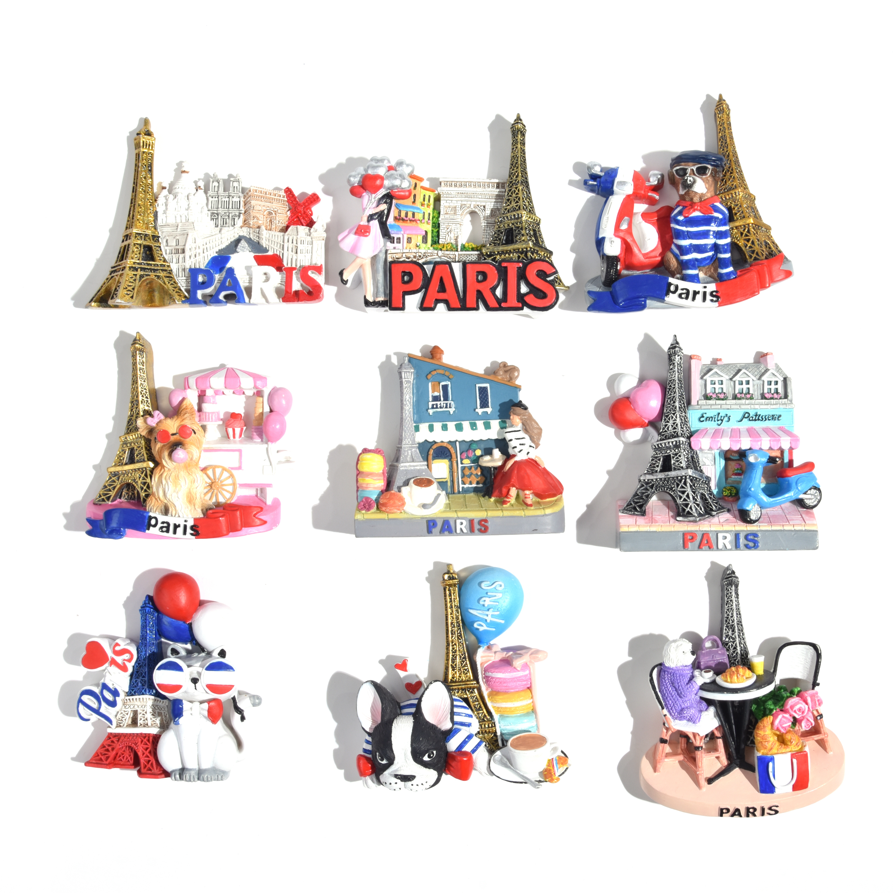 Imán de nevera París