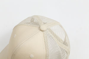 หมวกแก๊ปโฟมตาข่ายสีดำแฟชั่น 6 แผง คุณภาพสูง รับทำโลโก้ตามสั่ง ขายส่งจากโรงงานโดยตรง สำหรับทุกเพศทุกวัย - Product Image 5