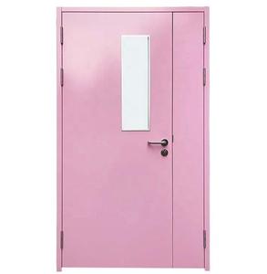 Tùy chỉnh thiết kế hiện đại cửa thép chống cháy với khóa hoảng loạn thoát hiểm thông qua cửa chống cháy thời gian 1-3 giờ cho khách sạn - Product Image 1