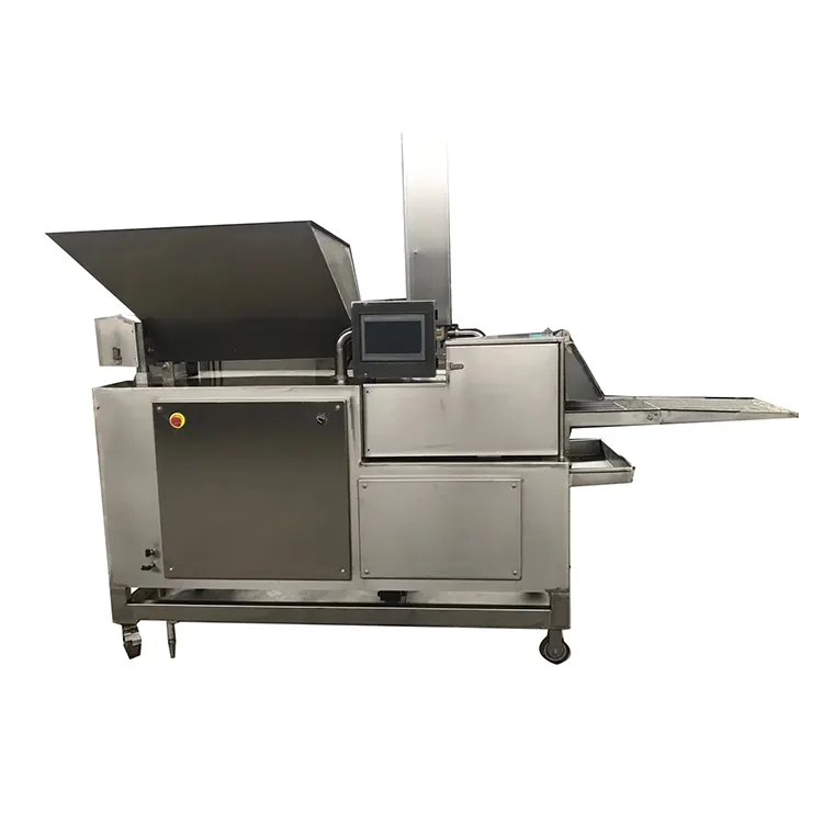 Máquina de prensado de carne y hamburguesas, línea de producción de pepitas de pescado