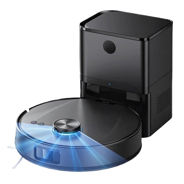 Liberbot 0 Pro Self-emptying Robot Vacuum Mop 180-Min Runtime LiDAR Navigation Anti-collision App-controlled HEPA 8000Pa Suction