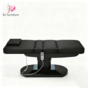 Modern Black Electric 3/4 Motor Beauty <b>Massage</b> Bed Luxury Salon Furniture Facial Spa Eyelash Treatment Bed - Product Image 6