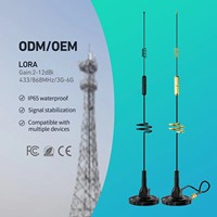 Antenne magnétique omnidirectionnelle longue portée extérieure double bande MIMO à fixation par ventouse pour voiture LTE GSM 5.8 2.4 GHz WiFi 5G 4G