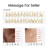 Collier personnalisé en acier inoxydable avec zircone, plaque nominative DIY, bijoux EManco Dropshipping