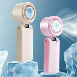 พัดลมขนาดเล็กแบบพกพาที่สามารถชาร์จได้2025 13000PRM 3000mAh พัดลมมือถือ USB คุณภาพสูงพลาสติกเซมิคอนดักเตอร์ระบายความร้อน CE KC ฯลฯ - Product Image 4