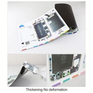 Tapis à vis magnétique pour <span class=keywords><strong>Iphone</strong></span> Iphohe 4/4s/5/<span class=keywords><strong>5s</strong></span>/6/6 +/6s Outil de réparation Porte-vis - Product Image 6