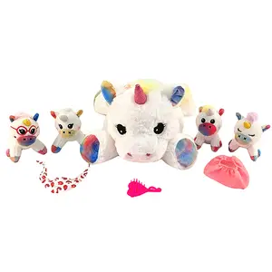 Wholesale 5 in 1 unicorn stuffed animal plush soft toy