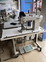 Machine à coudre industrielle informatisée de haute qualité JUKI DP-2100 à point noué pour l'encolure des manches