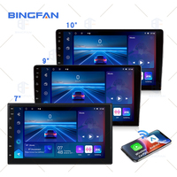 P13 9 Pouces 2 Din 2+32/2+64Go Portable MP5 Écran Stéréo CD Android Carplay Radio Lecteur DVD de Voiture Radio Voiture