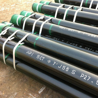 Tuyau de gaine de puits de pétrole en acier sans soudure API 5CT Gr.B Tube soudé pour pipeline pétrolier pour tuyau de structure Octg J55 P110 N80 J80 L80