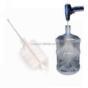 Cepillo para Fregar Botellas de Galón Cepillo de Limpieza para Botellas de <span class=keywords><strong>Dispensador</strong></span> de <span class=keywords><strong>Agua</strong></span> de Nailon Puro Cepillo Giratorio para Lavar Garrafones - Product Image 1