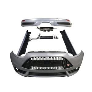 กันชนรถยนต์ทรง <span class=keywords><strong>ST</strong></span> คุณภาพสูง สีดำพ่นรองพื้น PP สำหรับ Ford <span class=keywords><strong>Focus</strong></span> 2012 รุ่นอัพเกรด พร้อมลิ้นกันชนหน้า/หลังและสเกิร์ตข้าง ลดราคาพิเศษ - Product Image 1