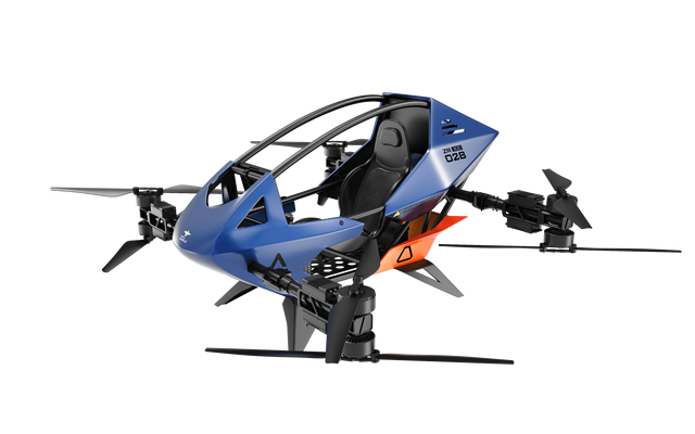 ZR200 Digital Eagle Personal Manned Fixed-Wing VTOL Aircraft with 1080P Camera and Lightweight Design