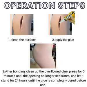 <span class=keywords><strong>Pegamento</strong></span> Adhesivo Fuerte <span class=keywords><strong>de</strong></span> Soporte OEM para Silicona, Plástico, Metal, Vidrio - Repara Muñecas <span class=keywords><strong>de</strong></span> Silicona, Prótesis, Juguetes y Más 42G - Product Image 6