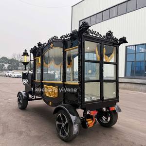 Carroza Fúnebre Blanca de Acero y Cuero con Columna Romana Eléctrica para <span class=keywords><strong>Transporte</strong></span> Especial - Product Image 5