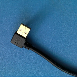 Lung Kay U-shaped <b>Usb</b> 2.0 Am Bm 90 Degree <b>Cable</b> Black Copper Wire Printer Connection - Product Image 4