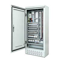 Conjunto de Operación Eléctrica con Sistema de Programación PLC y Panel de Control de Variador de Frecuencia para Control Industrial