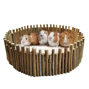 Groothandel Hamster Box Hout Lange Kleine Pet Box Hamster Raw Log Hek Voor Chinchilla