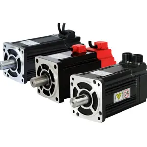 Çin tedarikçisi 80SY-M serisi 3 fazlı 400W 750W 1000W 1KW 3000RPM 220V 1.3Nm 2.4Nm 4Nm AC Servo Motor frenli