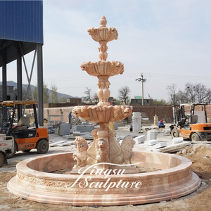 Decoración <span class=keywords><strong>de</strong></span> jardín al aire libre grande con gradas mármol <span class=keywords><strong>fuente</strong></span> <span class=keywords><strong>de</strong></span> agua - Product Image 1