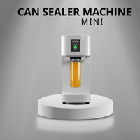 Machine de scellage semi-automatique LiVAR haute efficacité, scelleuse de boîtes portable pour l'emballage quotidien des boissons et des aliments en conserve