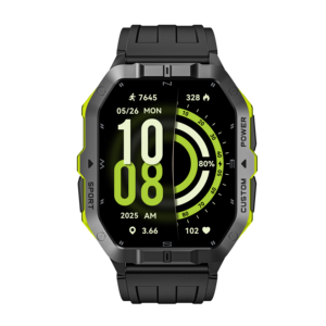 Reloj Inteligente C32 Pro 2.02 Pulgadas GPS Deportivo para Exteriores, Resistente al Agua, Más de 100 Modos, Frecuencia Cardíaca, SpO2, Llamadas Bluetooth, Monitor de Actividad Física - Product Image 5